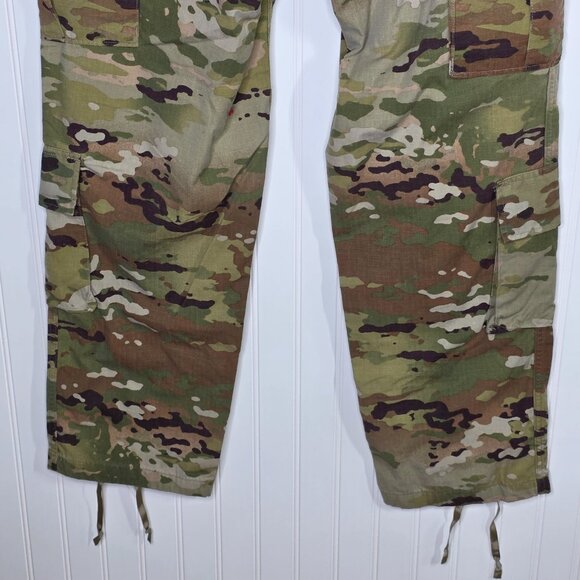 USGI Army Combat Pants Medium Reg 34 32 Camo Ripstop Insect Shield Hunting Hike - Picture 9 of 16